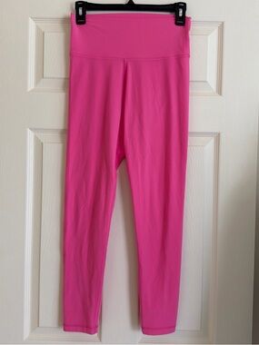 TNA Bright Pink High-Waist Leggings